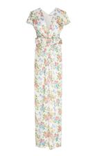 Emilia Wickstead Beatrice Column V-neck Gown