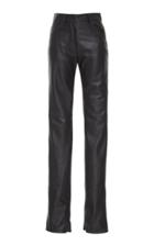 Roberto Cavalli Leather Straight Leg Pant