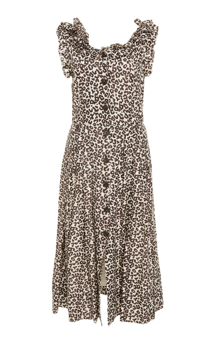 Sea Lottie Slvls Midi Dress