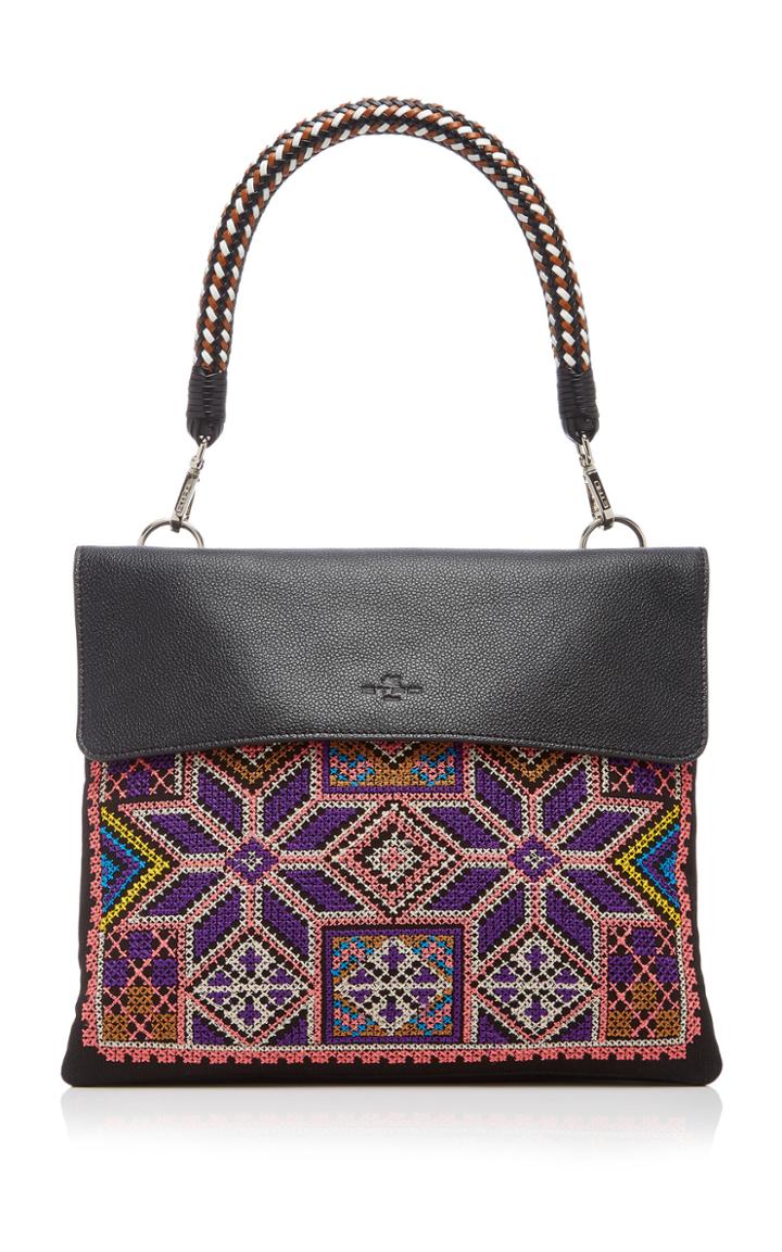 Etro Embroidered Foulard Clutch Bag