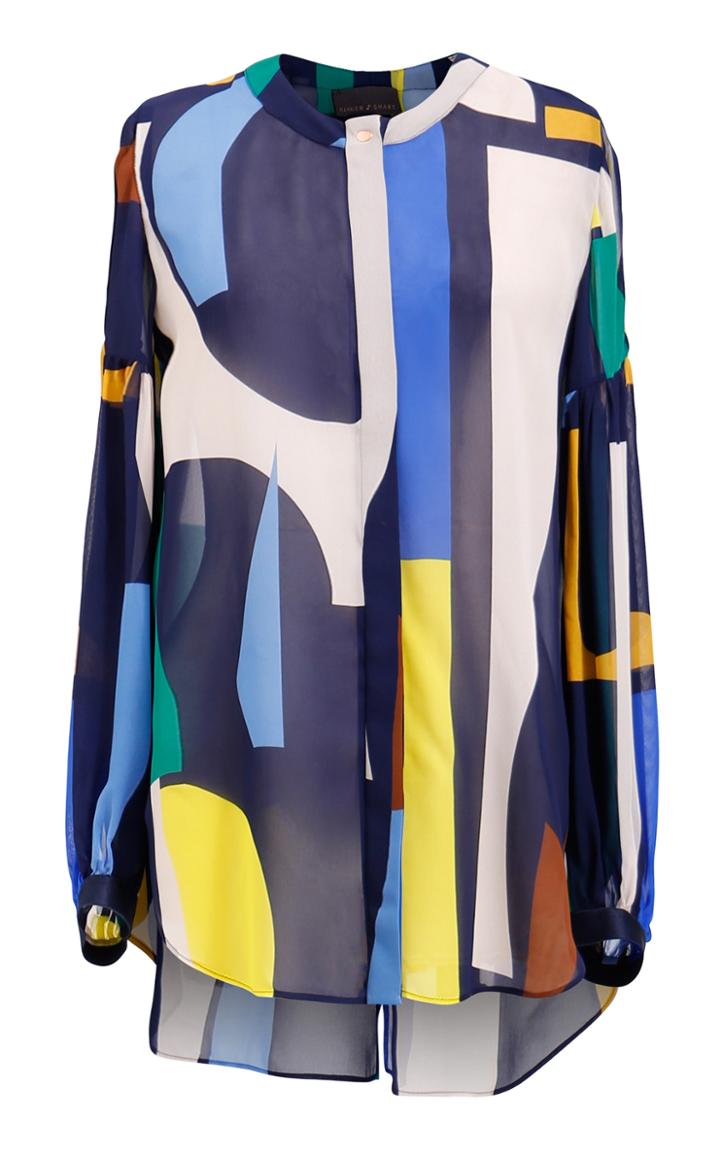 Ginger & Smart Simone Round Neck Blouse