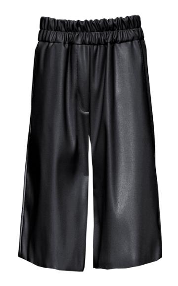 Studio Cut Faux Leather Shorts