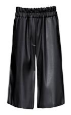 Studio Cut Faux Leather Shorts