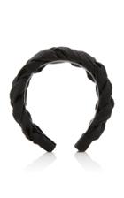 Jennifer Behr Lorelei Braided Hammered Silk Headband