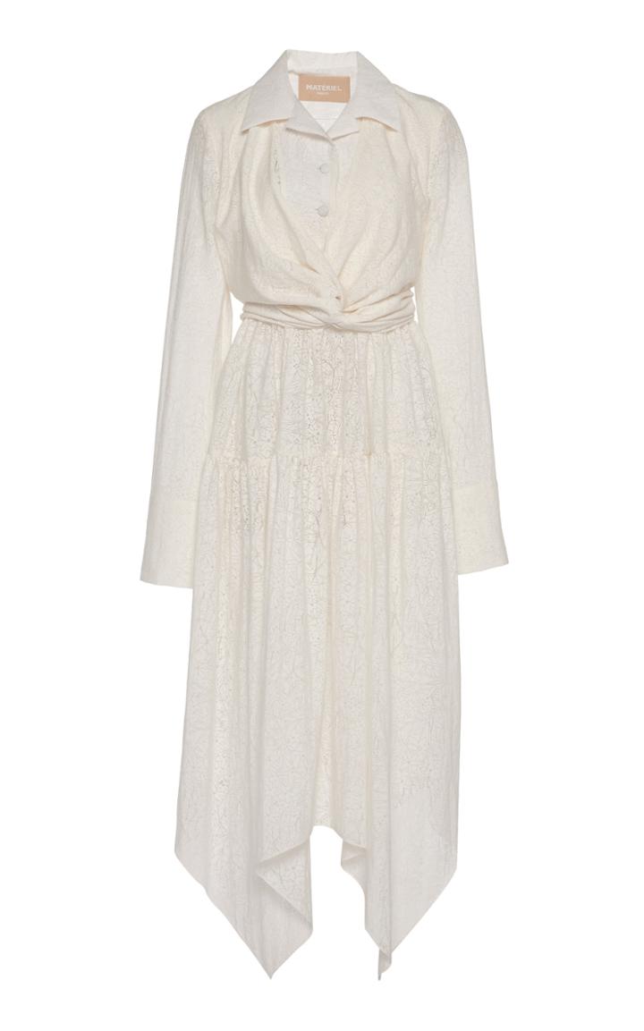 Moda Operandi Matriel Asymmetric Wrap Around Dress Size: M
