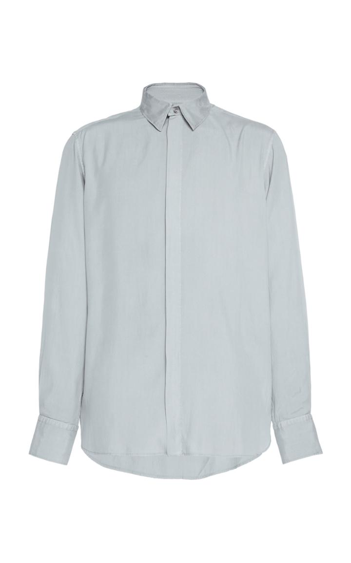 Rochas Hidden Closure Button Up Shirt