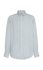 Rochas Hidden Closure Button Up Shirt
