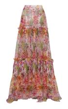 Dundas Tiered Floral Maxi Skirt