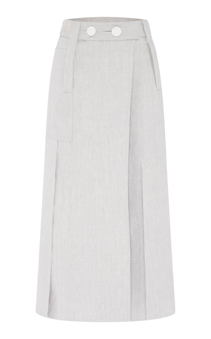 Christopher Esber Bicolour Bonded Vent Skirt