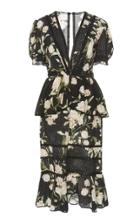 Johanna Ortiz Oriental State Floral Cotton Eyelet Dress