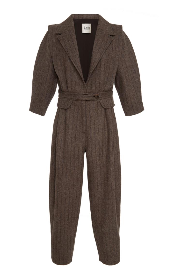 Sea Noemie Pinstripe Jumpsuit