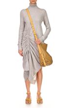 Moda Operandi Michael Kors Collection Draped Cashmere Turtleneck Dress