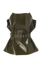 Moda Operandi Maison Margiela Strapless Belted Leather Top Size: 38