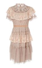 Needle & Thread Cinderella Ruffle Mini Dress