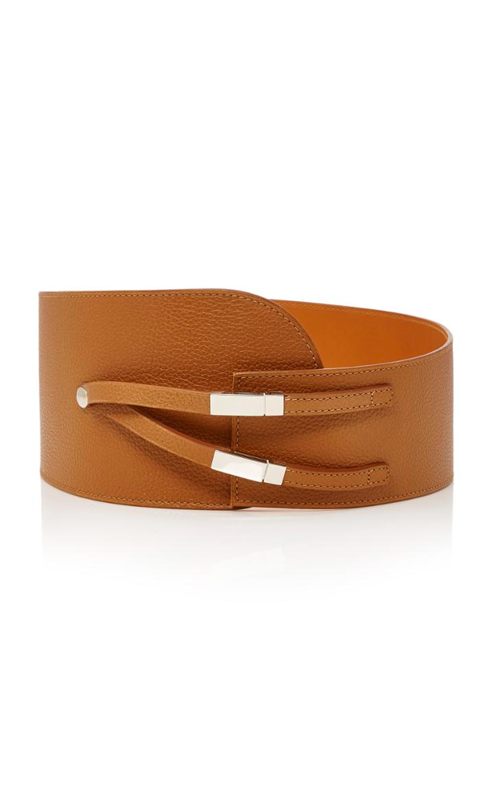 Maison Vaincourt Kyoto Wide Leather Belt