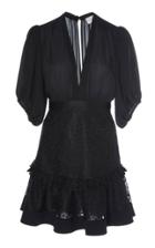 Alexis Estela Lace-trim Mini Dress