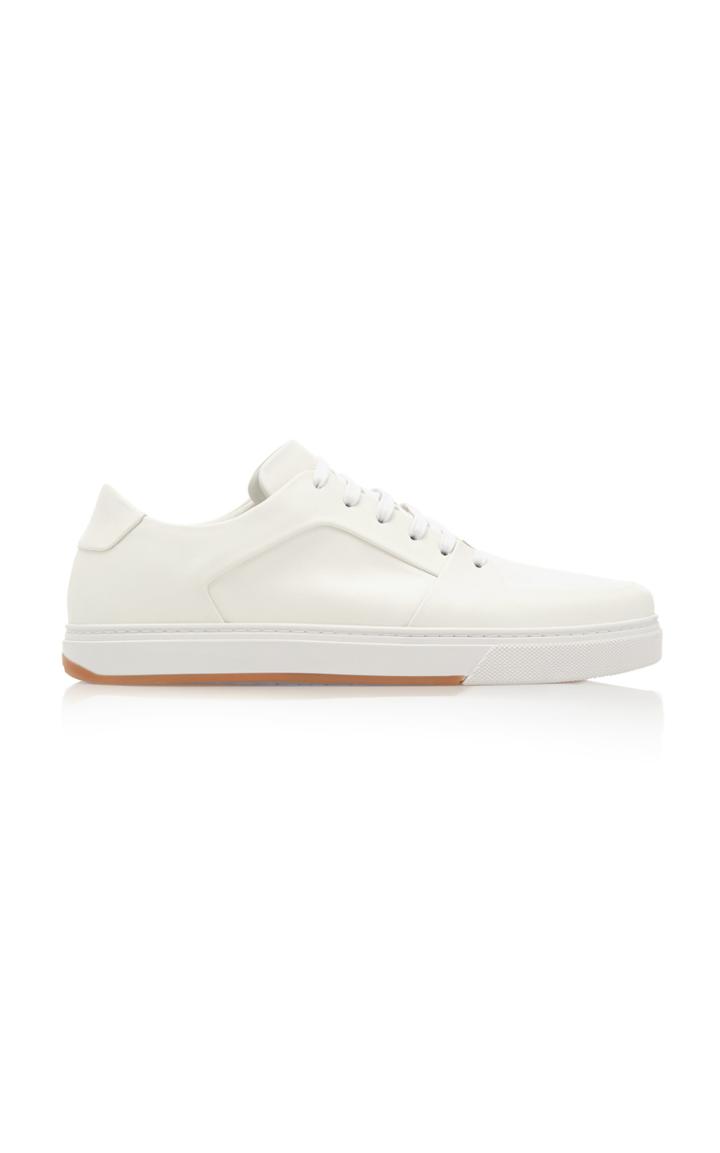 Bottega Veneta Low-top Lace-up Leather Sneakers