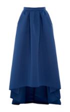 Paule Ka Ottoman High Low Skirt With Pockets