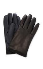 Labonia Cashmere-lined Leather Gloves Size: 8