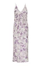 Lake Studio Exclusive Floral-print Silk-satin Midi Dress
