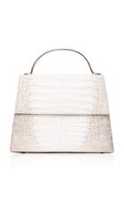 Hunting Season Top Handle Crocodile Tote