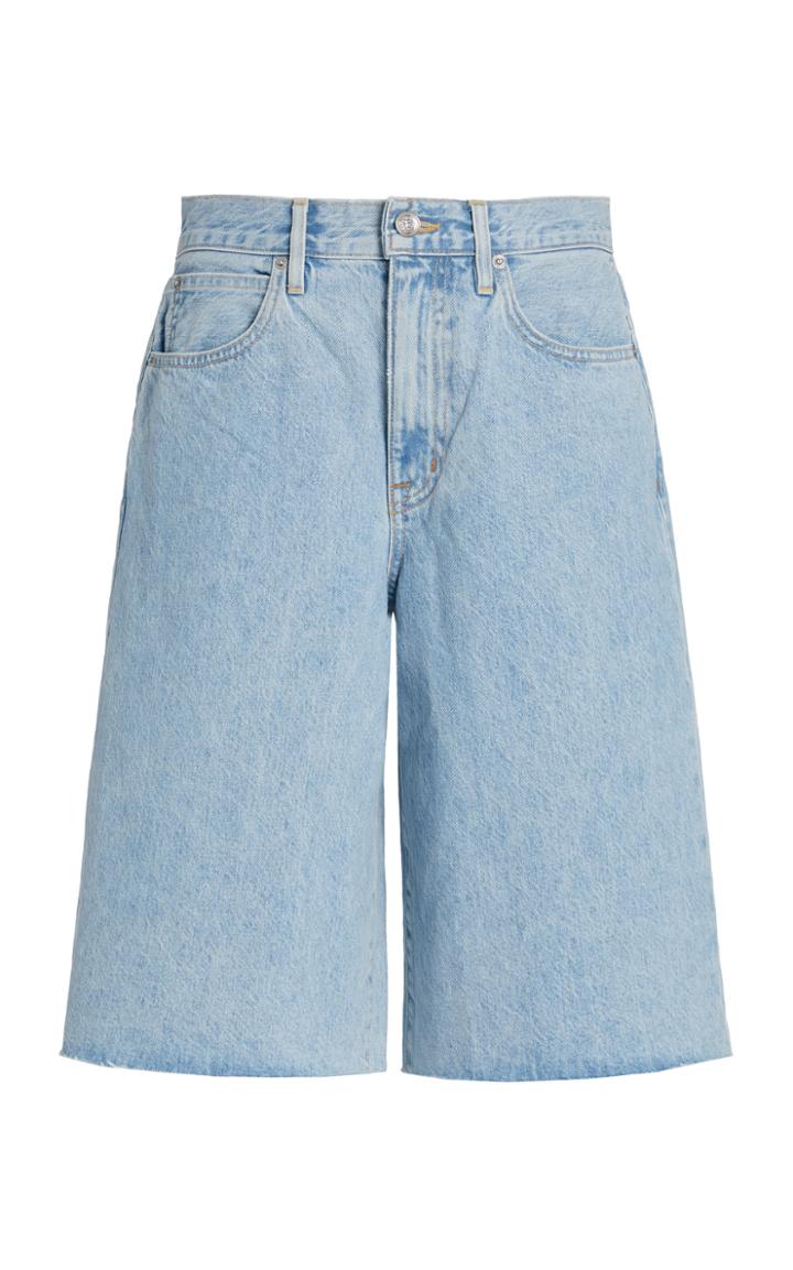 Slvrlake Grace Rigid High-rise Denim Shorts