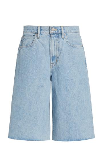 Slvrlake Grace Rigid High-rise Denim Shorts