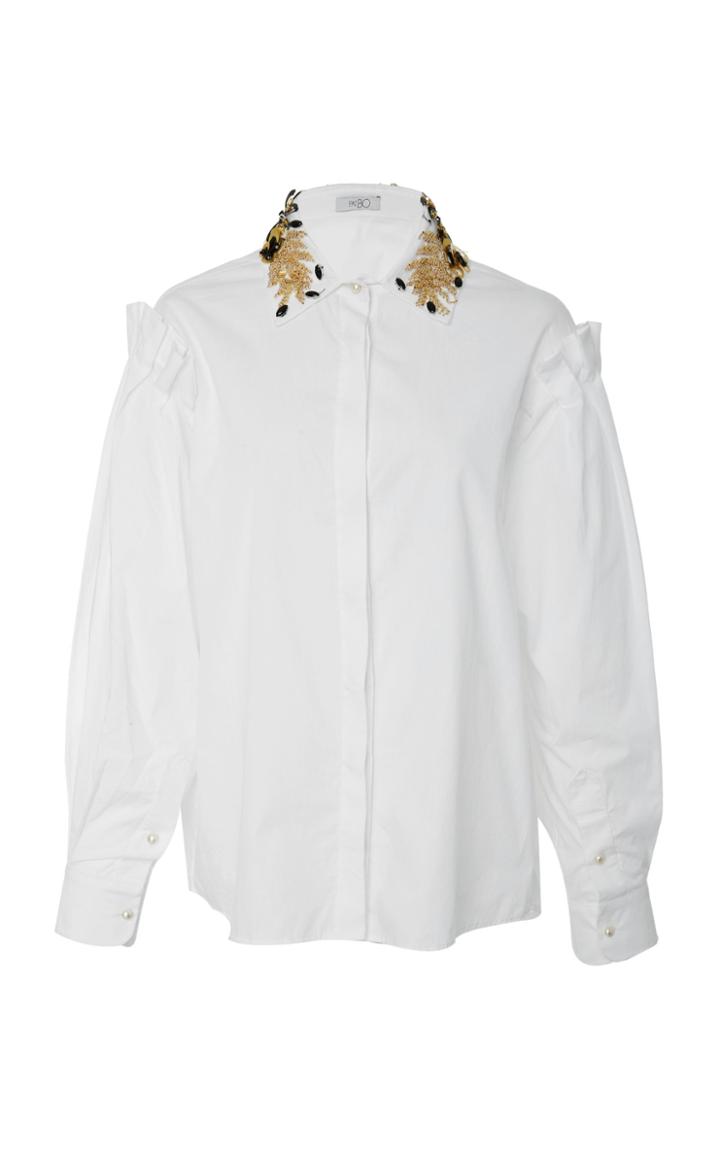Patbo Embellished Collar Blouse