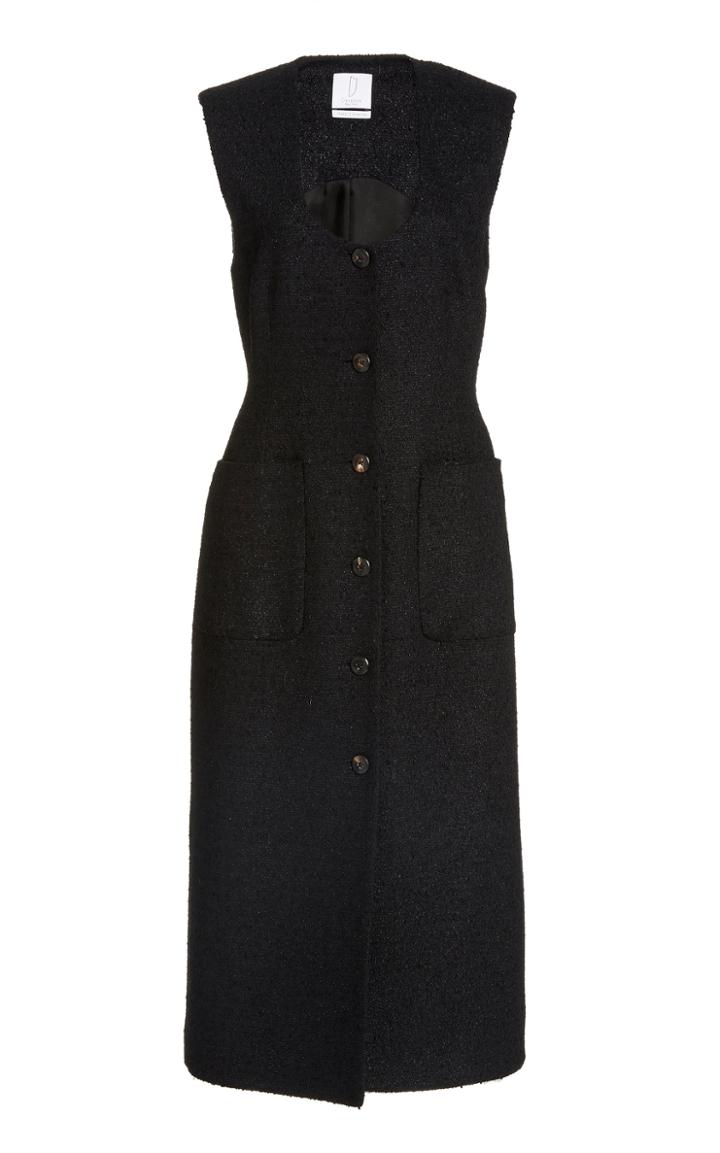 Moda Operandi Deveaux Alicia Sleeveless Wool-blend Dress