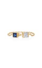 Yi Collection 18k Gold Sapphire Chain Ring