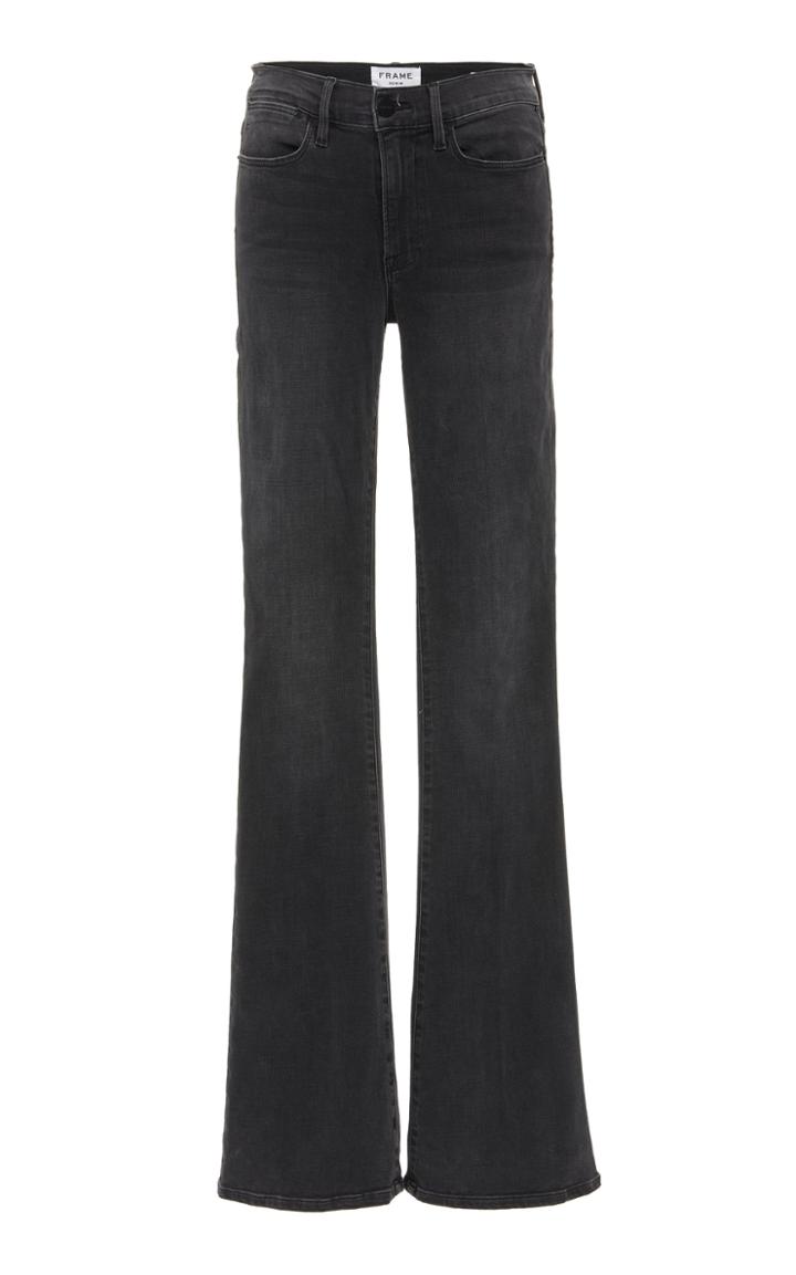 Frame High-rise Flared Jeans