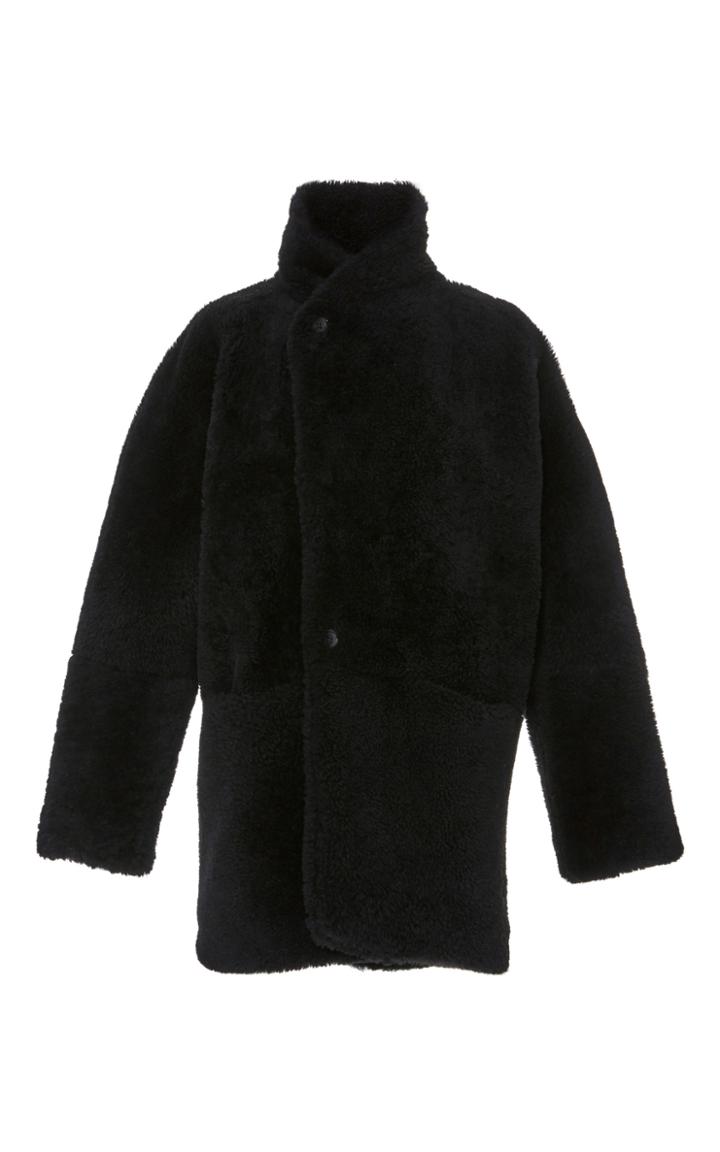 Apiece Apart Cove Cropped Shearling Coat