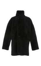 Apiece Apart Cove Cropped Shearling Coat
