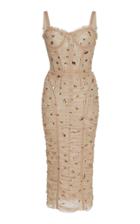 Dolce & Gabbana Embellished Ruched Dress