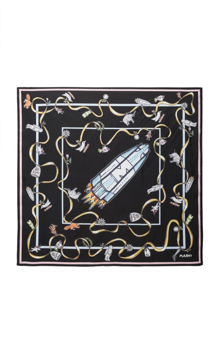Marni Foulard Printed Scarf