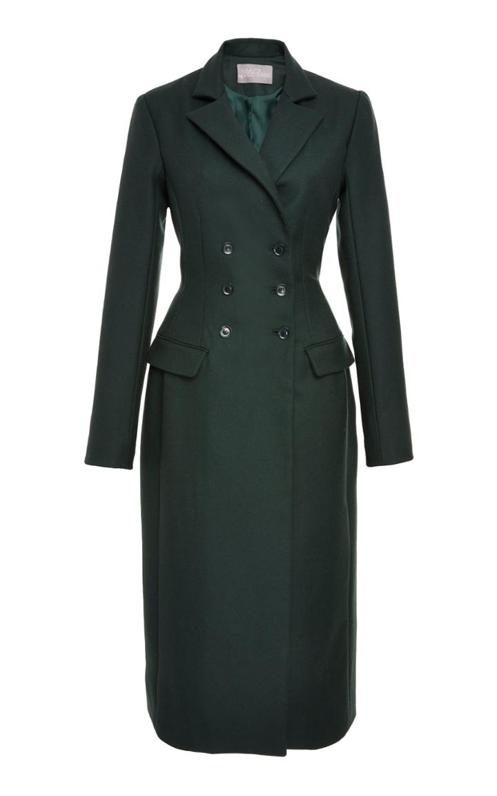Lela Rose Seamed Coat
