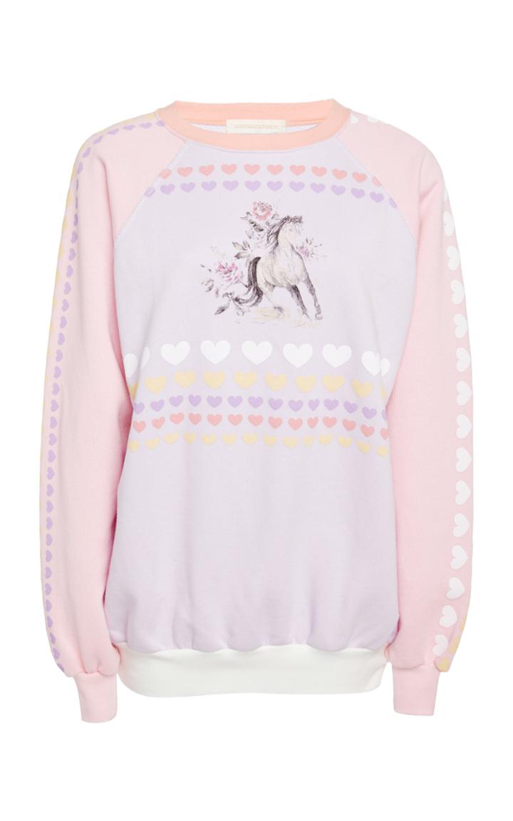 Loveshackfancy Leland Crewneck Fleece