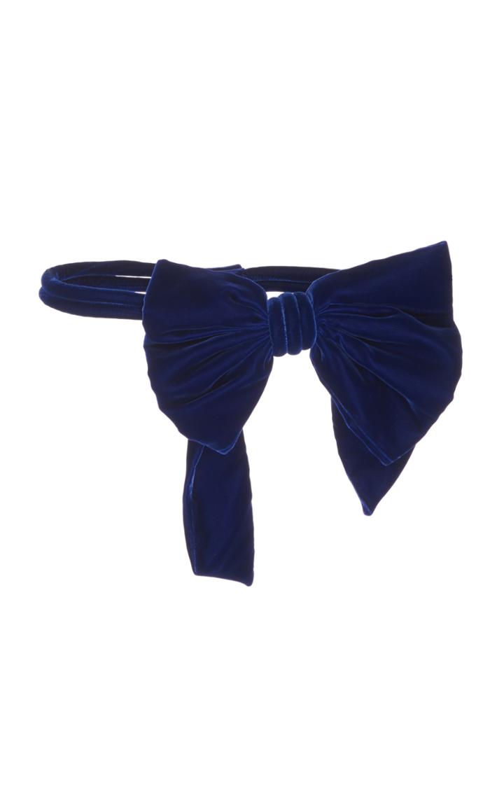Maison Margiela Velvet Bow Belt