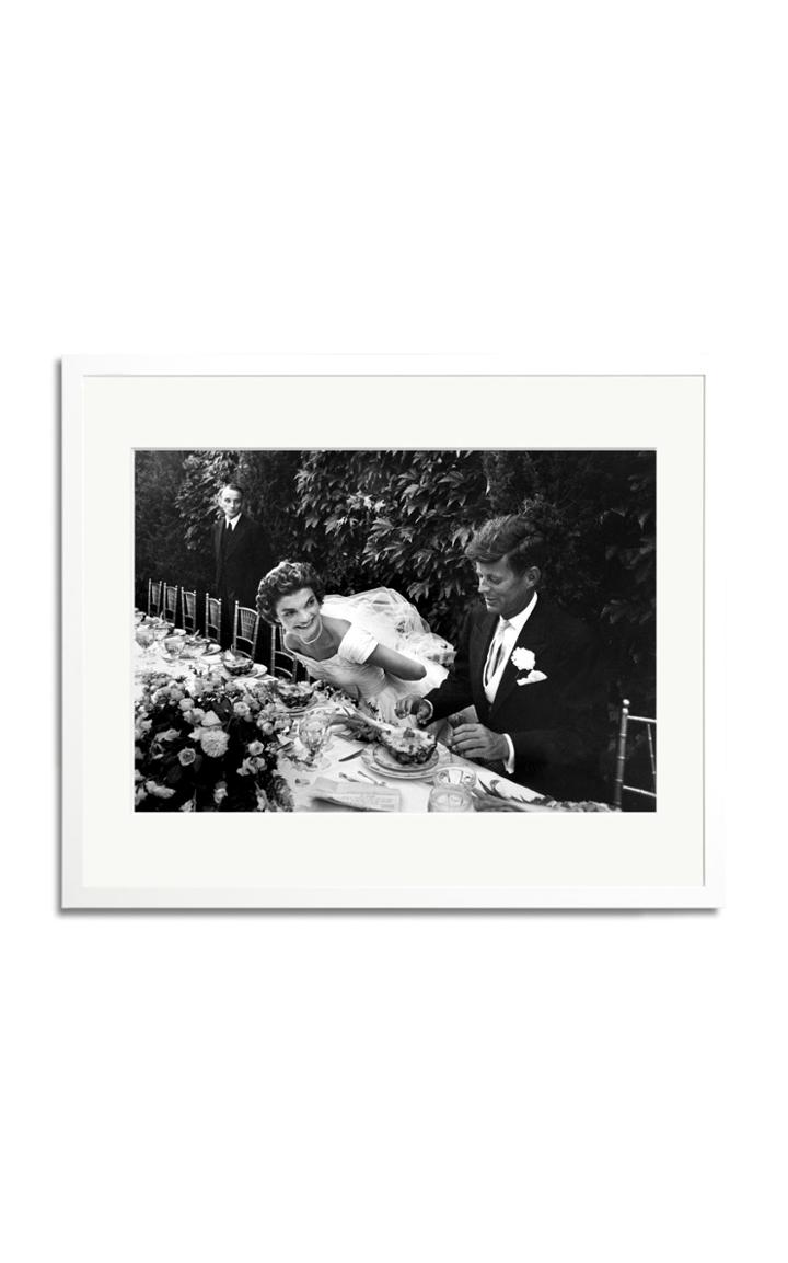 Sonic Editions The Kennedy Wedding Framed Print