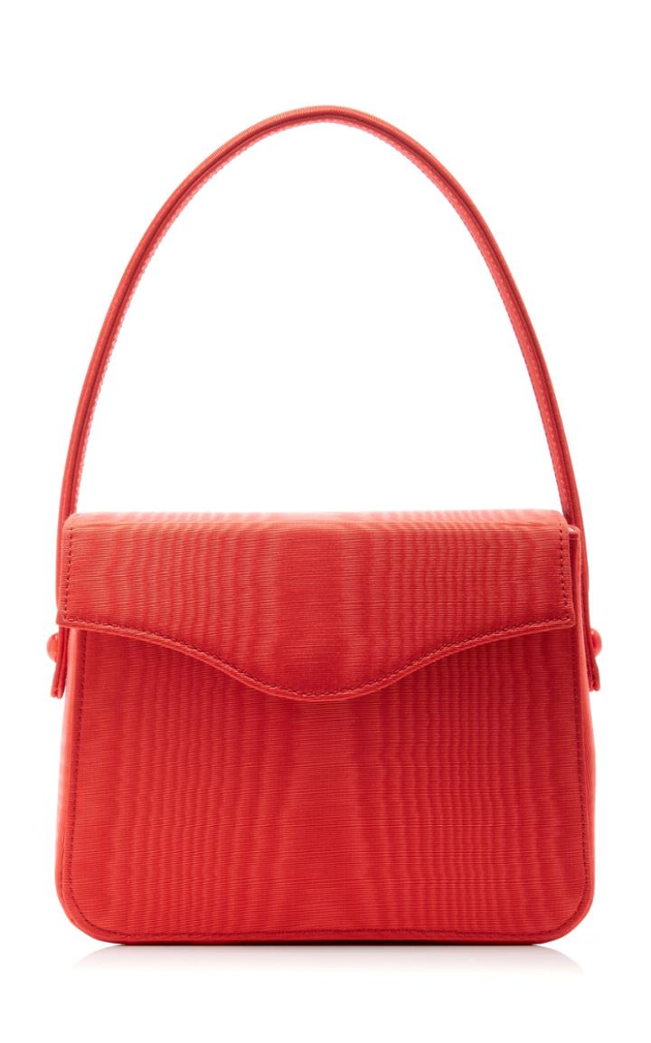 Moda Operandi Edie Parker Hot Box Moire Top Handle Bag