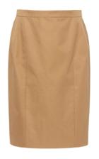 Delpozo Cotton-twill Pencil Skirt