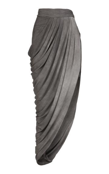 Maticevski Impulse Draped Jersey Skirt