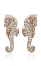 Mignonne Gavigan Seahorse Beaded And Swarovski Crystal Earrings