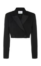 Racil Brooke Cropped Virgin Wool Blazer Jacket