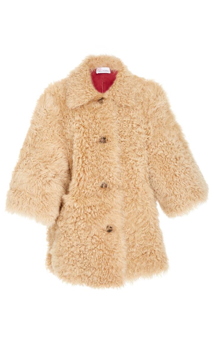 Red Valentino Three Quarter Sleeve Kalgan Coat