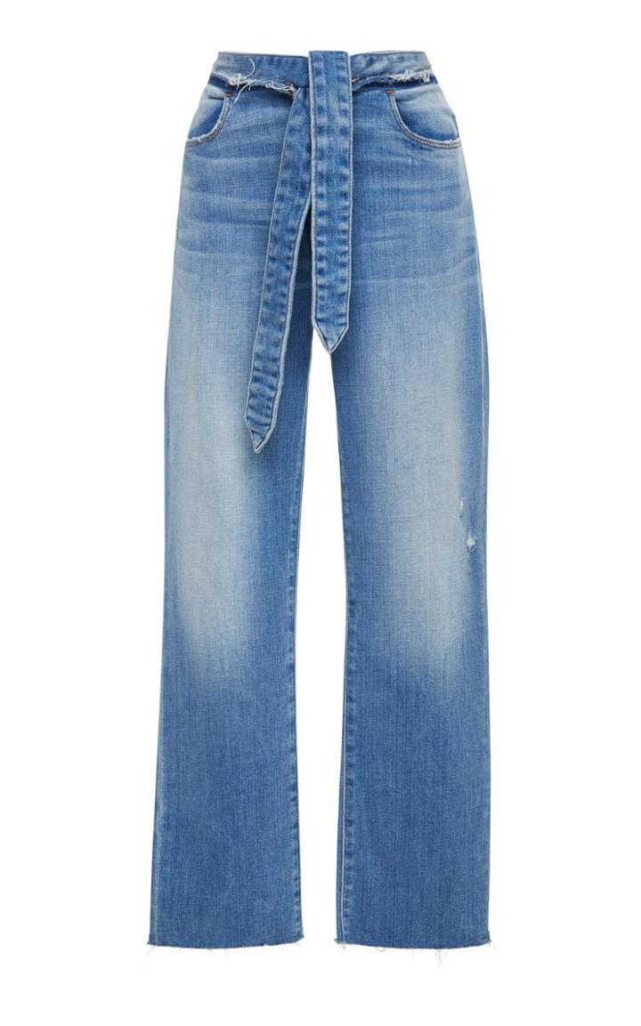 Frame Denim Hannington High-rise Straight-leg Jeans