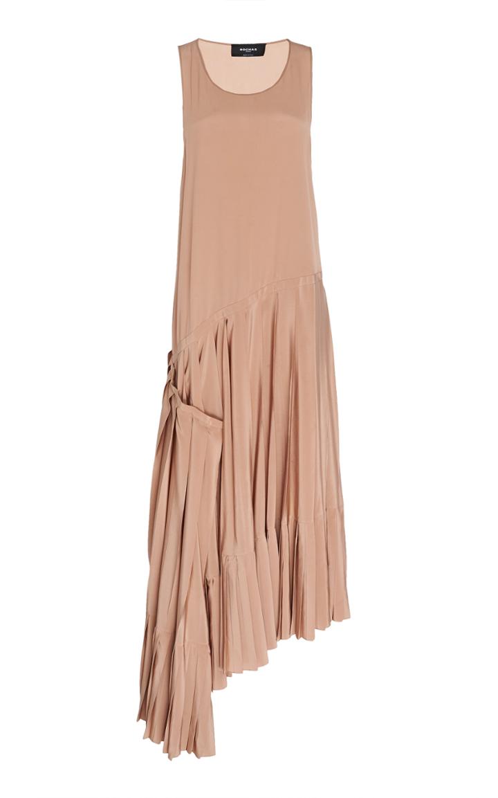 Rochas Quaderno Woven Dress