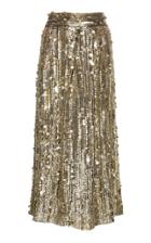 Alberta Ferretti Paillette Embellished Skirt
