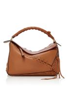 Loewe Puzzle Whipstitched Leather Shoulder Bag