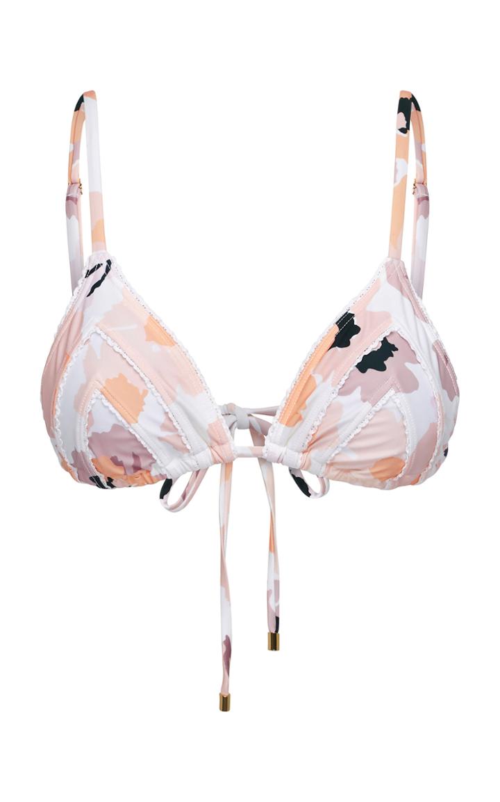 Moda Operandi Peony Soiree String Tri Top Size: 6